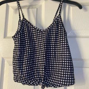 gingham top